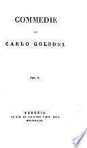 Commedie di Carlo Goldoni