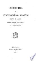 Commedie ... riscontrate sui migliori codici e postillate da P. Fanfani
