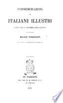 Commemorazioni di Italiani Illustri