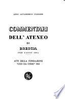 Commentari dell'Ateneo di Brescia