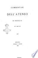 Commentari dell'Ateneo di Brescia per l'anno ...