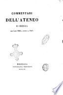 Commentari dell'Ateneo di Brescia per l'anno ...