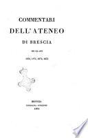 Commentari dell'Ateneo di Brescia per l'anno ...