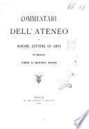 Commentari dell' Ateneo di scienze, lettere ed arti in Brescia per l'anno ...