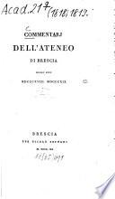 Commentari dell‛Ateneo di Brescia