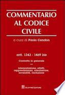 Commentario al codice civile. Artt. 1343-1469 bis. Contratto in generale
