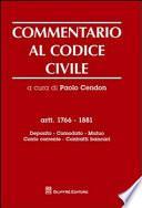 Commentario al codice civile