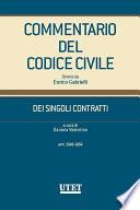 Commentario del Codice Civile - DEI SINGOLI CONTRATTI (artt. 1548-1654)