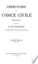 Commentario del Codice civile italiano