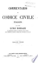 Commentario del Codice civile italiano