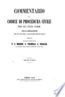 Commentario del codice di procedura civile per gli Stati Sardi