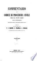 Commentario del Codice di procedura civile per gli Stati Sardi