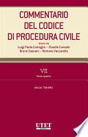 Commentario del Codice di procedura civile - vol. 7 - tomo IV