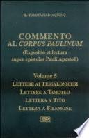 Commento al Corpus Paulinum