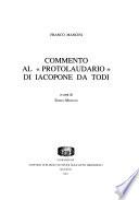 Commento al Protolaudario di Iacopone da Todi