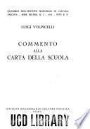 Commento alla Carta della scuola