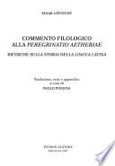 Commento filologico alla Peregrinatio Aetheriae