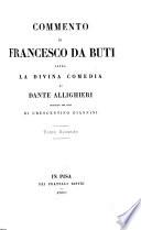 Commento ... sopra la Divina comedia di Dante Allighieri, pubbl. per cura di C. Giannini