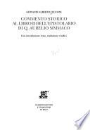 Commento storico al libro II dell'Epistolario di Q. Aurelio Simmaco