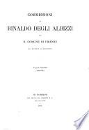 Commissioni di Rinaldo Degli Albizzi per il Comune di Firenze dal 1399 al 1433