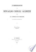Commissioni di Rinaldo Degli Albizzi per il Comune di Firenze dal 1399 al 1433