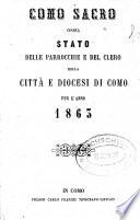 Como sacro per l'anno 1863