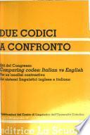 Comparing codes: Italian vs English