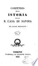 Compendio della istoria della r. Casa di Savoia per Davide Bertolotti