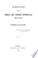 Compendio della storia del potere temporale dei Papi di Daniele Paganuzzi