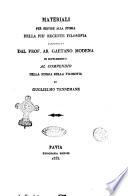Compendio della storia della filosofia di Guglielmo Tennemann