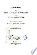 Compendio della storia della filosofia di Guglielmo Tennemann