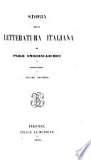 Compendio della storia della Letteratura Italiana