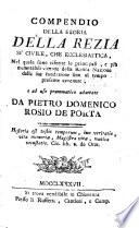 Compendio della storia della Rezia si'civile, che ecclesiastica