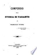 Compendio della storia di Taranto per Francesco Sferra