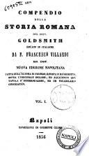 Compendio della storia romana [di! Goldsmith