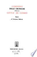 Compendio delle croniche della città di Como