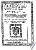 Compendio delle grandezze della chiesa di Santa Maria del populo di Roma