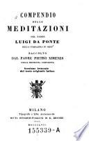 Compendio delle meditazioni