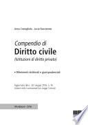 Compendio di diritto civile riferimenti dottrinali e giurispurdenziali