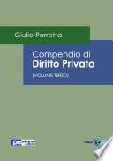 Compendio di Diritto Privato (Volume Terzo)