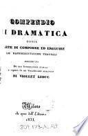 Compendio Di Dramatica