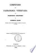 Compendio di farmacologia veterinaria Francesco Chiappero e Roberto Bassi