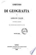 Compendio di geografia di Adriano Balbi