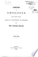 Compendio di Geologia per uso degli allievi della R. Universita di Bologna