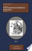 Compendio di ISTITUZIONI DI DIRITTO ROMANO