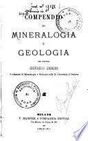 Compendio di mineralogia e geologia