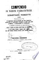 Compendio di nozioni farmaceutiche ...