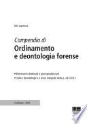 Compendio di ordinamento e deontologia forense