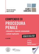 Compendio di procedura penale