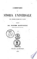 Compendio di storia universale dalla creazione del mondo fino ad Augusto scritto da Pietro Raffaelli